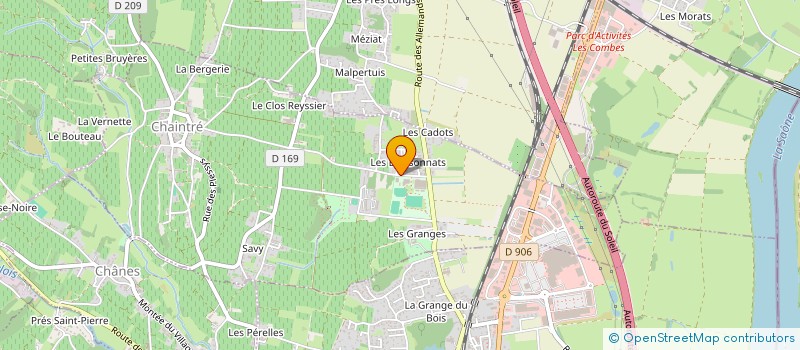 localisation de l'entreprise MACON CHAINTRE CAVALIERS  CHAINTRE