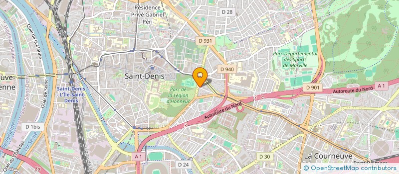 localisation de l'entreprise MACON DE LUXE à SAINT-DENIS