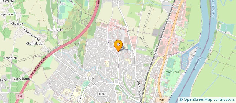 localisation de l'entreprise MACON ESCRIME à MACON