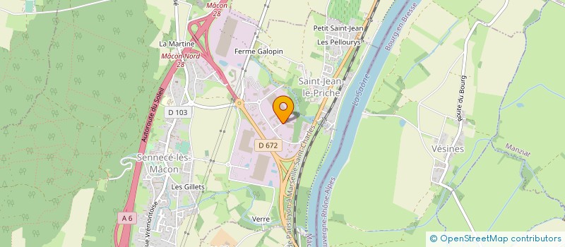 localisation de l'entreprise MACON ETANCHEITE  MACON