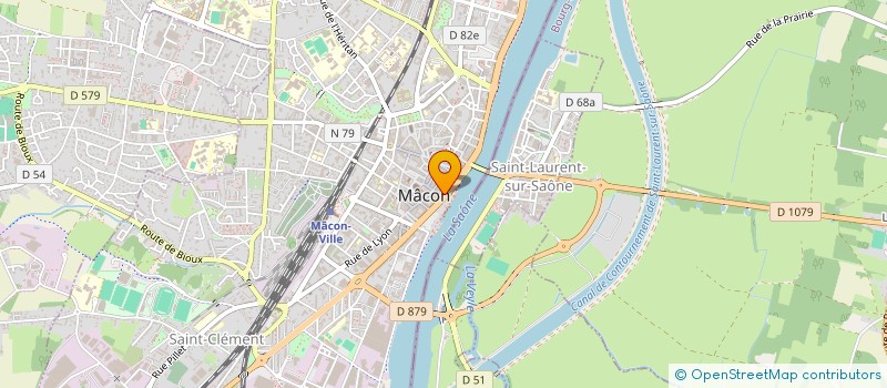 localisation de l'entreprise MACON EVENT à MACON