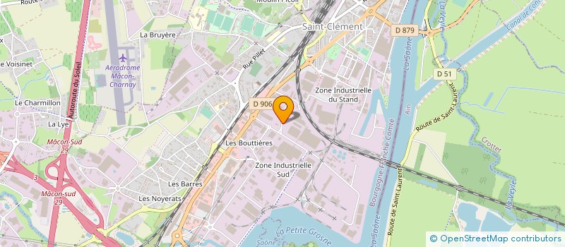 localisation de l'entreprise MACON PIECES AUTO à MACON