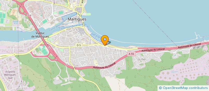 localisation de l'entreprise MACON PRO RENOV à MARTIGUES