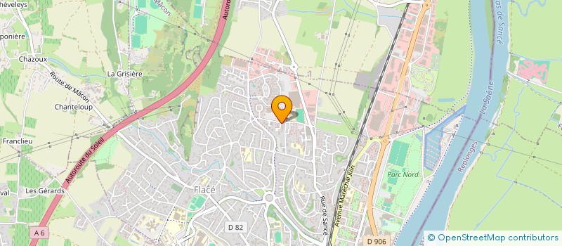 localisation de l'entreprise MACON TENNIS DE TABLE à MACON