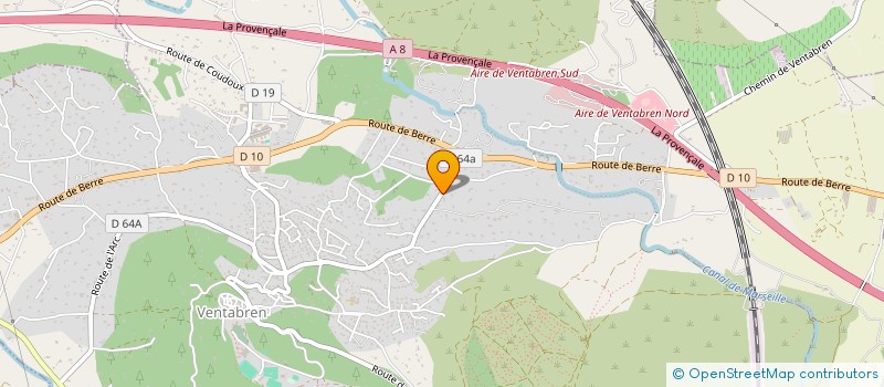 localisation de l'entreprise MACON TRADITION CONST RENFORT (MTCR)  VENTABREN