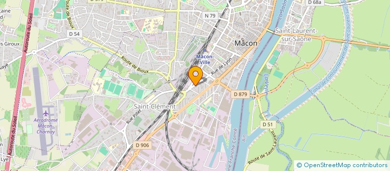localisation de l'entreprise MACON VACANCES ET LOISIRS à MACON