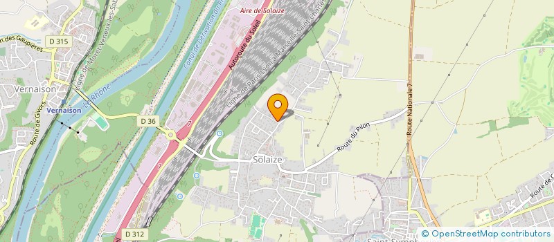 localisation de l'entreprise MACON VEGETAUX à SOLAIZE