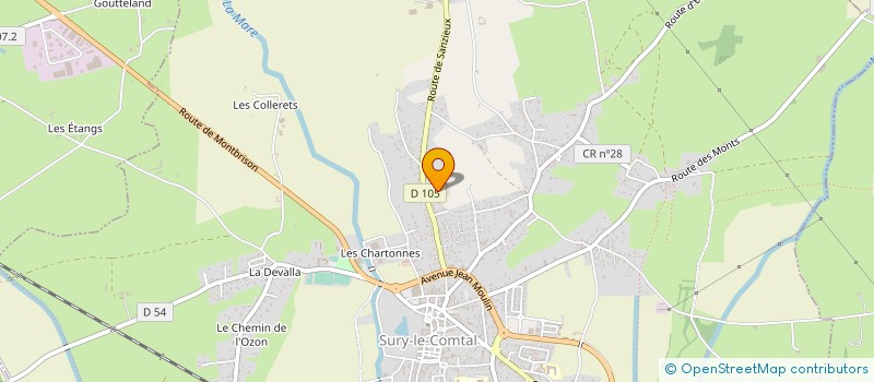 localisation de l'entreprise MACONACLE  SURY-LE-COMTAL