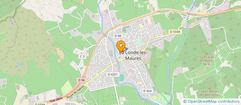 localisation de l'entreprise MACONCEPTION à LA LONDE-LES-MAURES