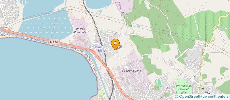 localisation de l'entreprise MACONNE' REY ANTHONY  PORT-DE-BOUC