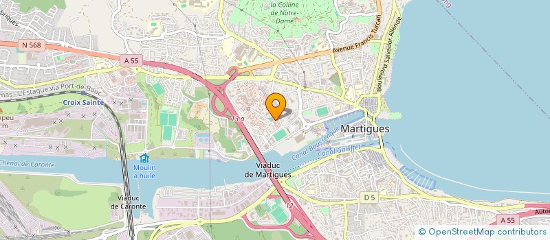 localisation de l'entreprise MACONNERIE 13 PROVENCE à MARTIGUES