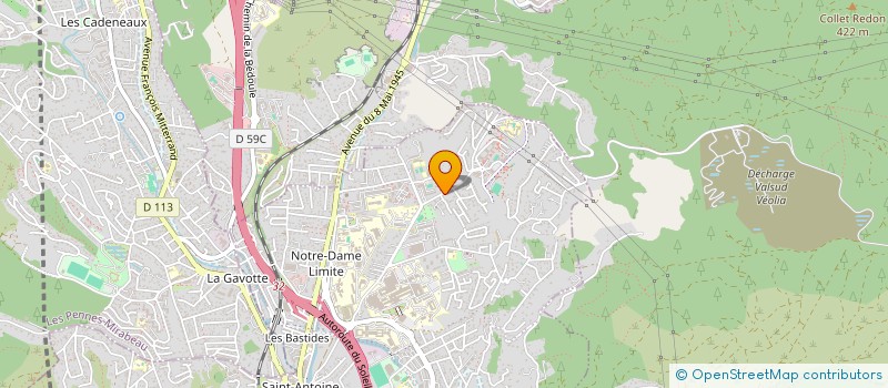 localisation de l'entreprise MACONNERIE APPLICATION CONSTRUCTION DU SUD-EST à MARSEILLE