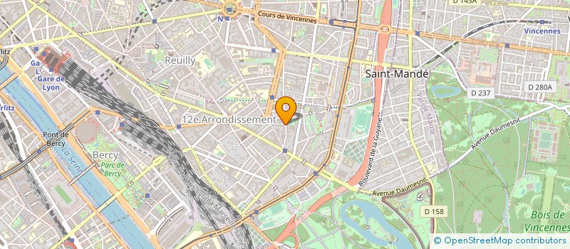 localisation de l'entreprise MACONNERIE ASSAINISSEMENT VIABILITE à PARIS