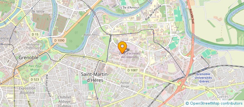 localisation de l'entreprise MACONNERIE AY  SAINT-MARTIN-D'HERES