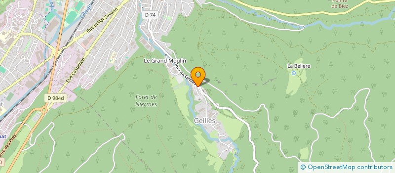 localisation de l'entreprise MACONNERIE AYDIN à OYONNAX