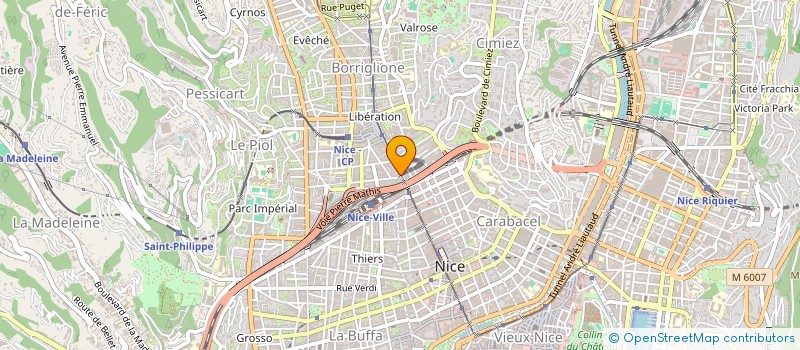 localisation de l'entreprise MACONNERIE AZUR CONSTRUCTION (MAC)  NICE