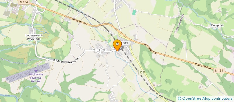 localisation de l'entreprise MACONNERIE BERNADOU  HERRERE