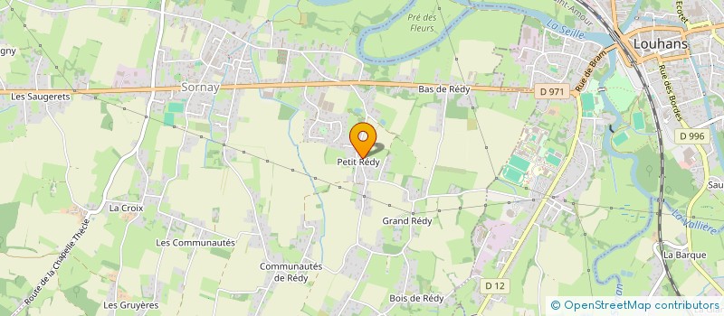 localisation de l'entreprise MACONNERIE BRUNO GEAY à SORNAY