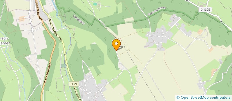 localisation de l'entreprise MACONNERIE CARON SANDY  CAMPIGNY