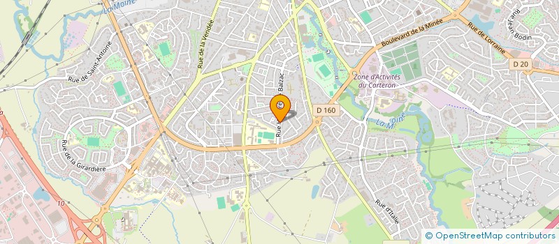 localisation de l'entreprise MACONNERIE CONSTRUCTION GROS-OEUVRE 49 à CHOLET
