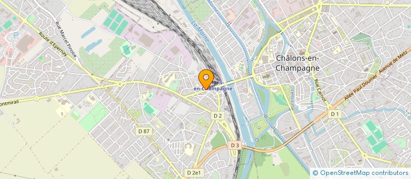 localisation de l'entreprise MACONNERIE CONSTRUCTION YAKISIKLI  CHALONS-EN-CHAMPAGNE