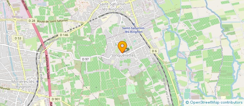 localisation de l'entreprise MACONNERIE CORENTIN MOURET  JONQUERETTES