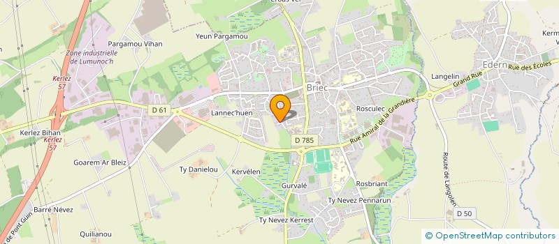 localisation de l'entreprise MACONNERIE DE L'AULNE à PONT-DE-BUIS-LES-QUIMERCH