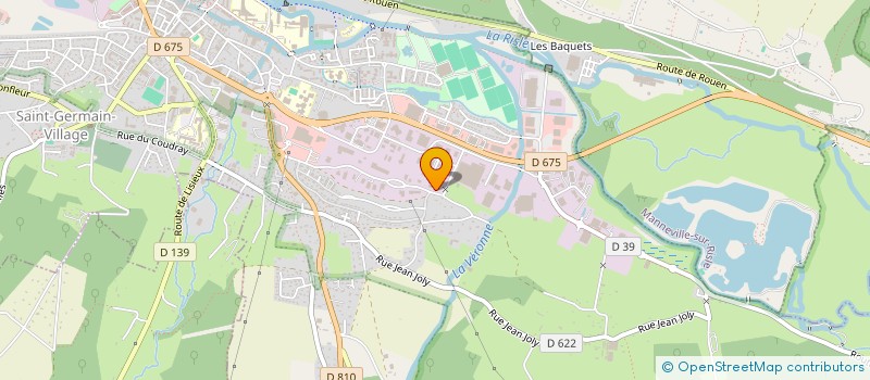 localisation de l'entreprise MACONNERIE DE L'OUEST à PONT-AUDEMER