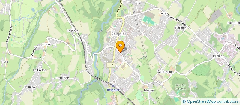 localisation de l'entreprise MACONNERIE DE REIGNIER à REIGNIER-ESERY