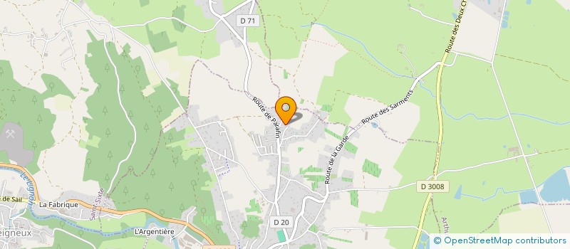 localisation de l'entreprise MACONNERIE DELORME  BOEN-SUR-LIGNON