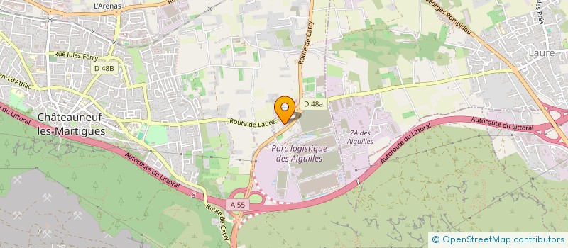 localisation de l'entreprise MACONNERIE DEMOLITION AMENAGEMENT CONSTR  ENSUES-LA-REDONNE