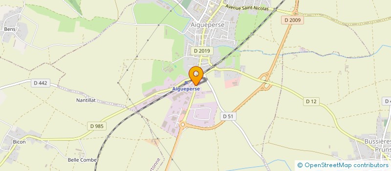 localisation de l'entreprise MACONNERIE DES COMBRAILLES  AIGUEPERSE