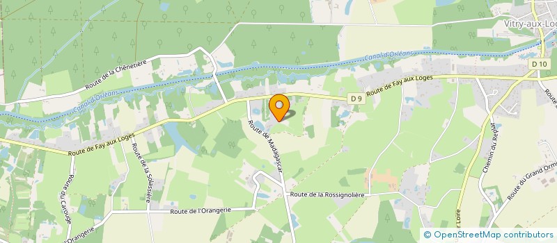localisation de l'entreprise MACONNERIE DES LOGES à VITRY-AUX-LOGES