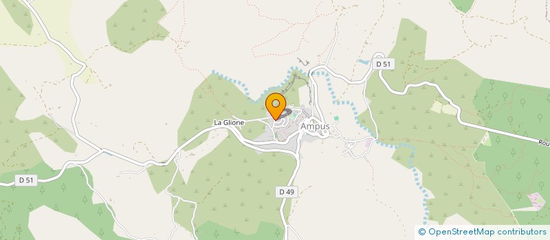 localisation de l'entreprise MACONNERIE ET TERRASSEMENT CHARRIER  AMPUS