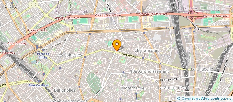 localisation de l'entreprise MACONNERIE ETANCHEITE RENOV PLOMBERIE à PARIS