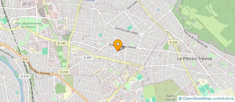 localisation de l'entreprise MACONNERIE FC à CHAMPIGNY-SUR-MARNE