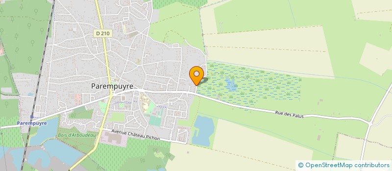 localisation de l'entreprise MACONNERIE FERNANDES  PAREMPUYRE