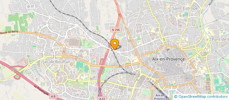 localisation de l'entreprise MACONNERIE GENERALE AMARI à AIX-EN-PROVENCE