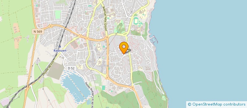 localisation de l'entreprise MACONNERIE GENERALE CERVANTES FRERE  ISTRES