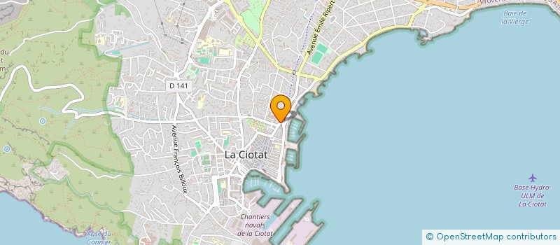 localisation de l'entreprise MACONNERIE GENERALE CONSTRUCTION PROMOTI à LA CIOTAT