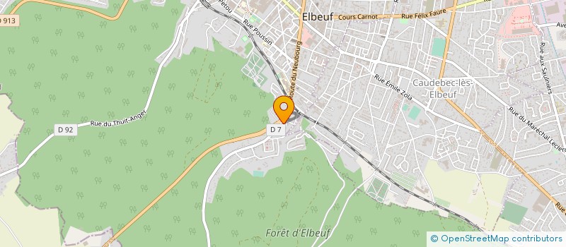 localisation de l'entreprise MACONNERIE GENERALE ELBEUVIENNE à ELBEUF