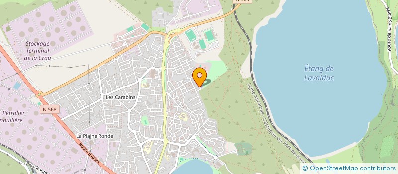 localisation de l'entreprise MACONNERIE GENERALE EUROPEENNE  FOS-SUR-MER