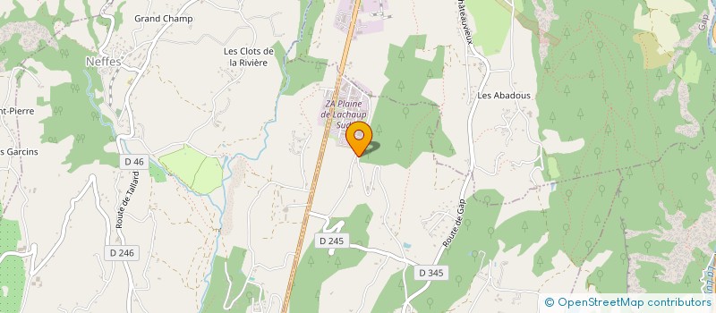 localisation de l'entreprise MACONNERIE GENERALE FACADES PIERRES  GAP