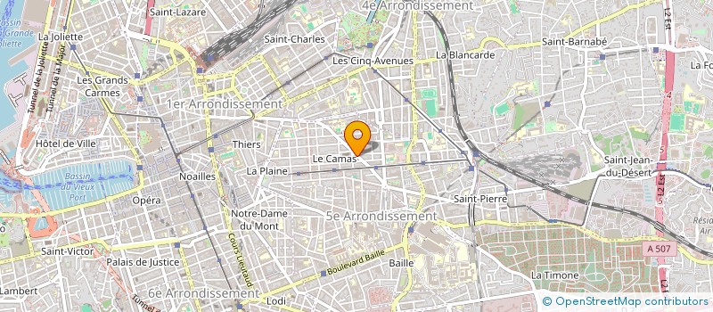 localisation de l'entreprise MACONNERIE GENERALE GUNGORMEZ à MARSEILLE