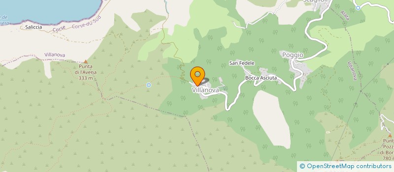 localisation de l'entreprise MACONNERIE GENERALE MEZZACQUI ET FILS à ALATA