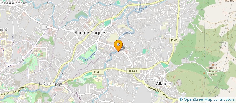 localisation de l'entreprise MACONNERIE GENERALE NOGUERA  ALLAUCH