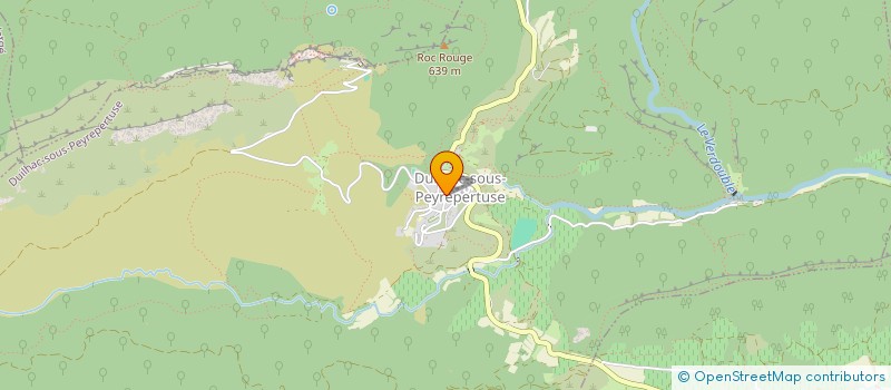 localisation de l'entreprise MACONNERIE GENERALE PERALTA  DUILHAC-SOUS-PEYREPERTUSE