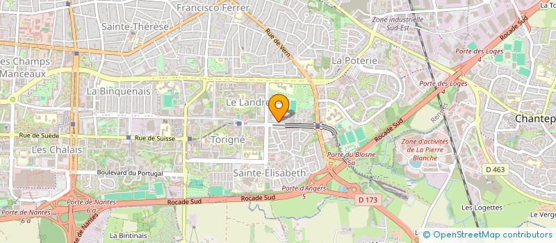 localisation de l'entreprise MACONNERIE GENERALE RENNAISE  RENNES