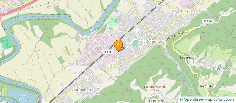 localisation de l'entreprise MACONNERIE GENERALE RENOVATION  DOMENE