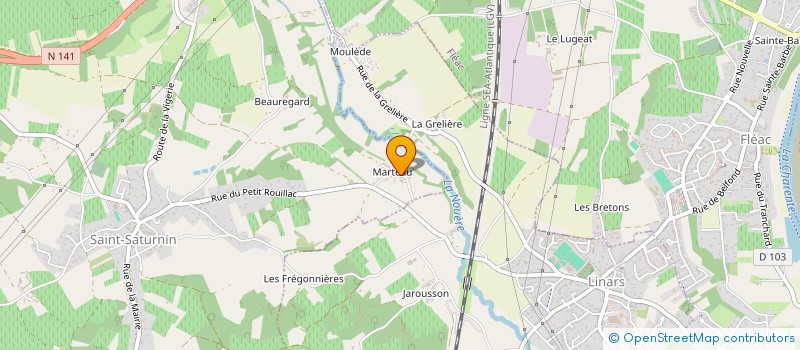 localisation de l'entreprise MACONNERIE GENERALE RENOVATION à SAINT-SATURNIN